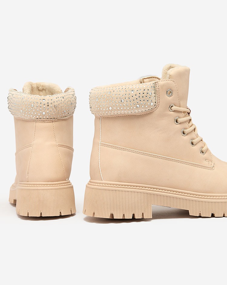 Royalfashion dámské trappery Karamellia