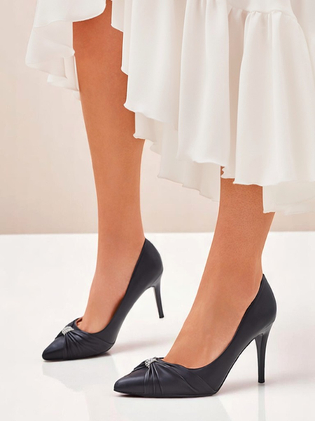 Royalfashion Жіночі туфлі з екошкіри Venetia Nera