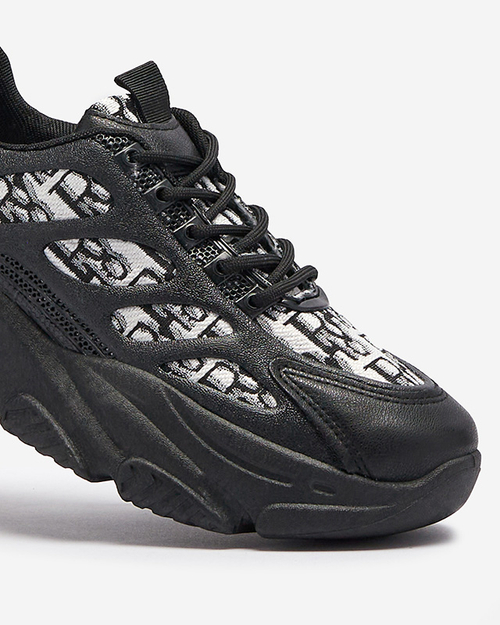Чорні жіночі спортивні кеди Zefodas- Footwear