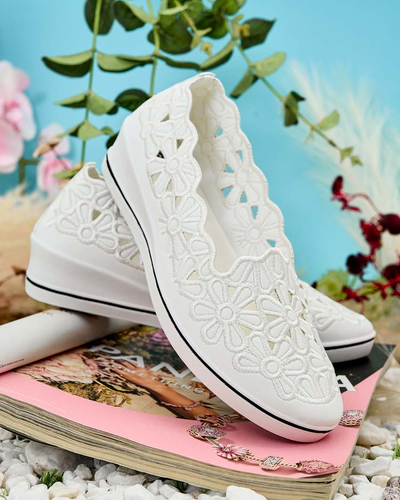 Royalfashion Dámské polobotky na nízkém podpatku Dellio