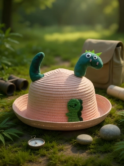 Royalfashion Дитяча шапка Dino Літній капелюх