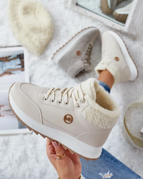 Royalfashion Жіночі утеплені кросівки з хутром Frozit