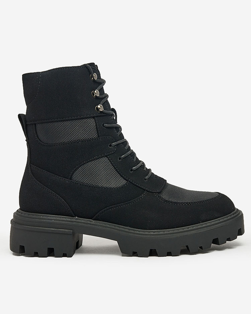 Жіночі черевики на шнурівці Royalfashion Hovienta