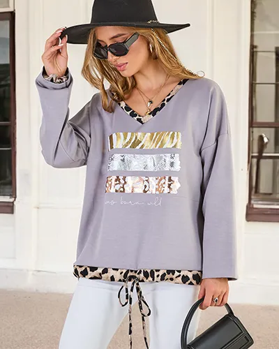 Royalfashion Dámská halenka s potiskem