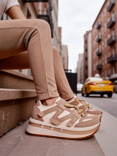 Royalfashion Dámské platformové sportovní tenisky Eviger