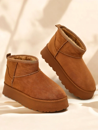 Royalfashion Krátké boty připomínající ženské sněhule Fortesse