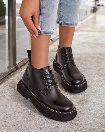 Royalfashion Жіночі напівчеревики на шнурівці Goselli