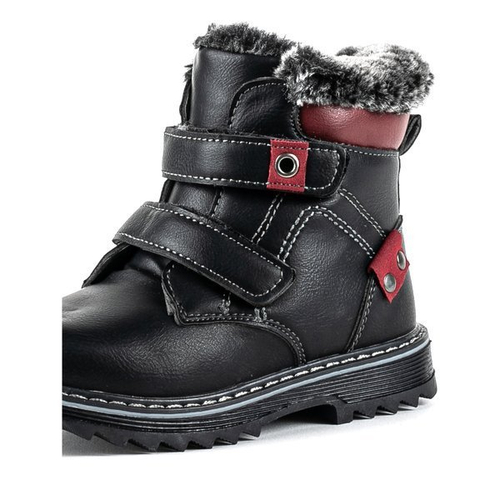 Чорні хлопчачі зимові черевики Bulgar - Взуття