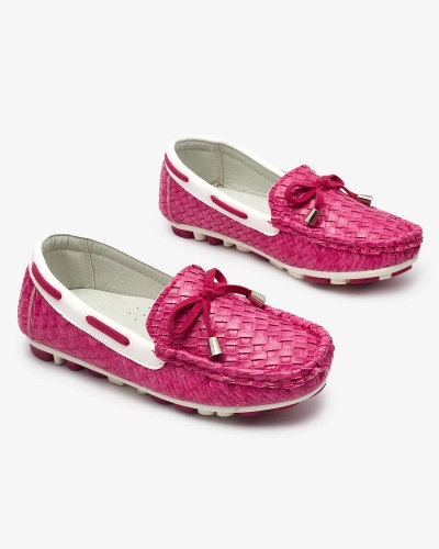 Дитячі мокасини фуксія Dannad- Footwear