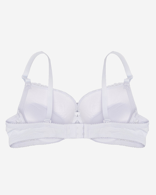 Білий жіночий мереживний бюстгальтер - Жіноча білизна