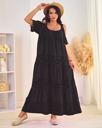 Royalfashion Dámské midi šaty