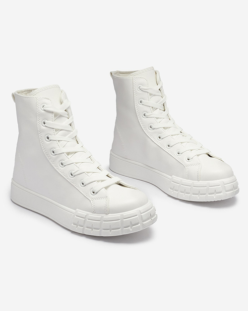 Білі жіночі спортивні туфлі Feieef- Footwear