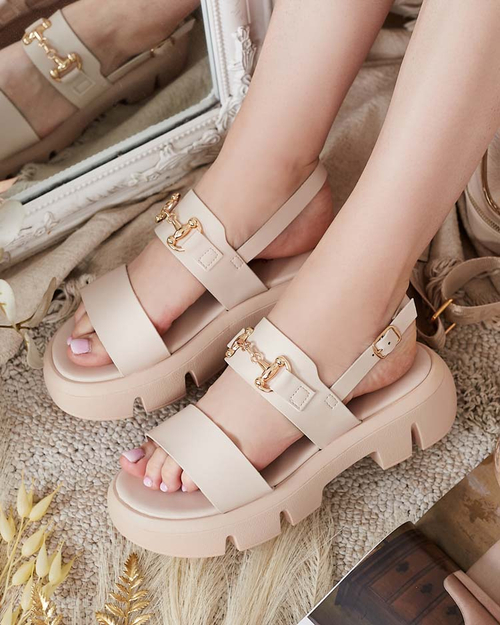 Royalfashion Жіночі босоніжки на платформі з екошкіри Avemil