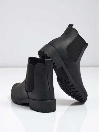 Dámské kotníkové boty a'la Chelsea z eko kůže Belmo