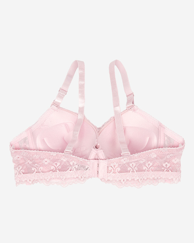 Dámská podprsenka s fialovou krajkou - Spodní prádlo