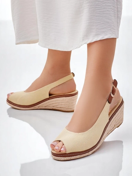 Dámské platformové sandály Royalfashion otevřené špičky Tafenis