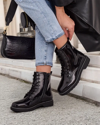 Dámské šněrovací kotníkové boty Royalfashion Lacerro