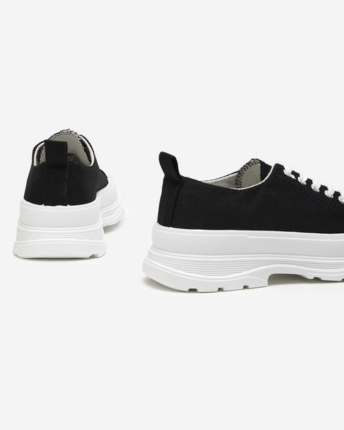 OUTLET Чорні жіночі спортивні кросівки Cresoma - Взуття