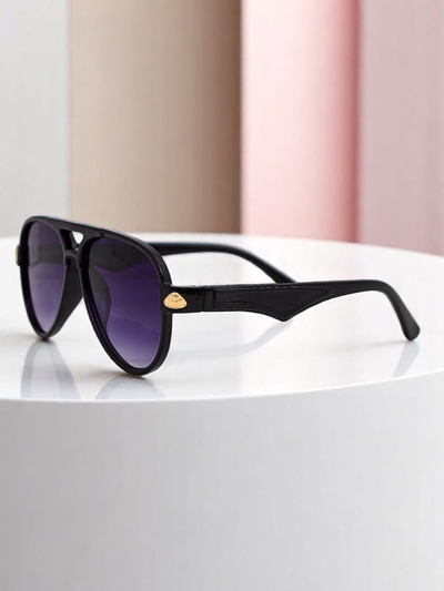 Royalfashion Сонцезахисні окуляри з декоративними заушниками Shadow Aviator
