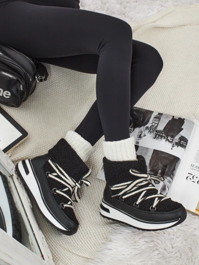 Черевики a'la снігоходи жіночі з хутром Verruna