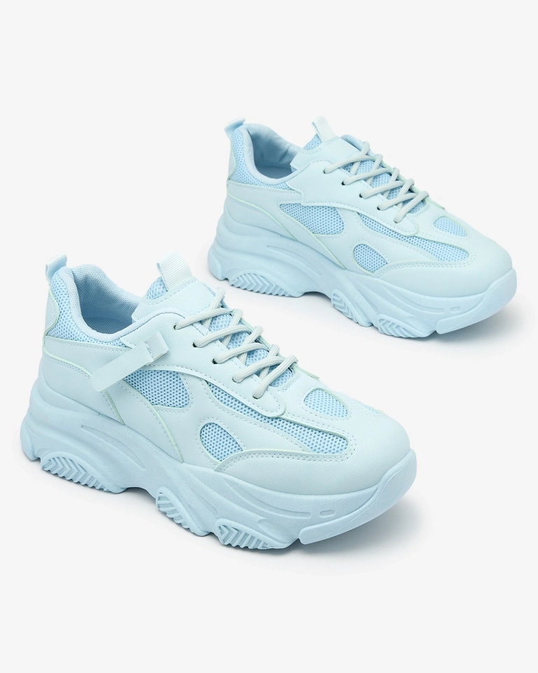 Royalfashion Dámské sportovní tenisky v modré barvě Sutteff