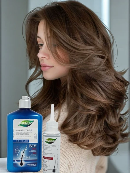 Shumukh Šampon a Sérum na vlasy 2v1 - proti lupům