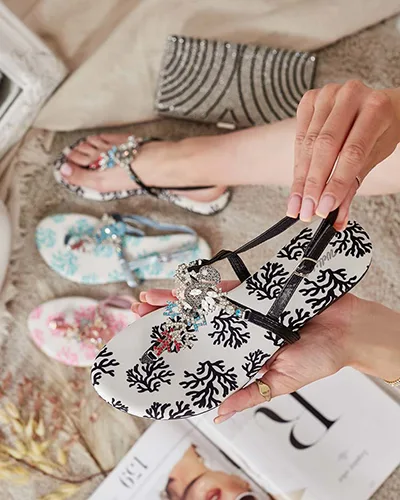 Royalfashion Dámské žabkové sandály Lollisa