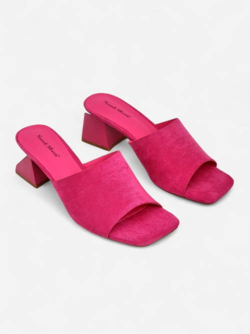 Жіночі шльопанці Royalfashion з декоративними підборами Vollatie