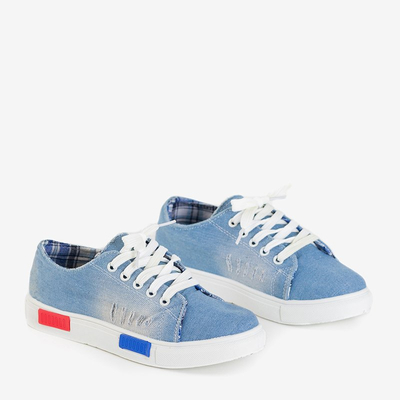 Dámské riflové dámské tenisky Motia - Obuv