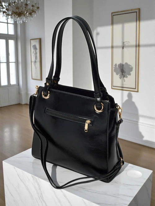 Жіноча сумка-шопер з екошкіри Silent Raven