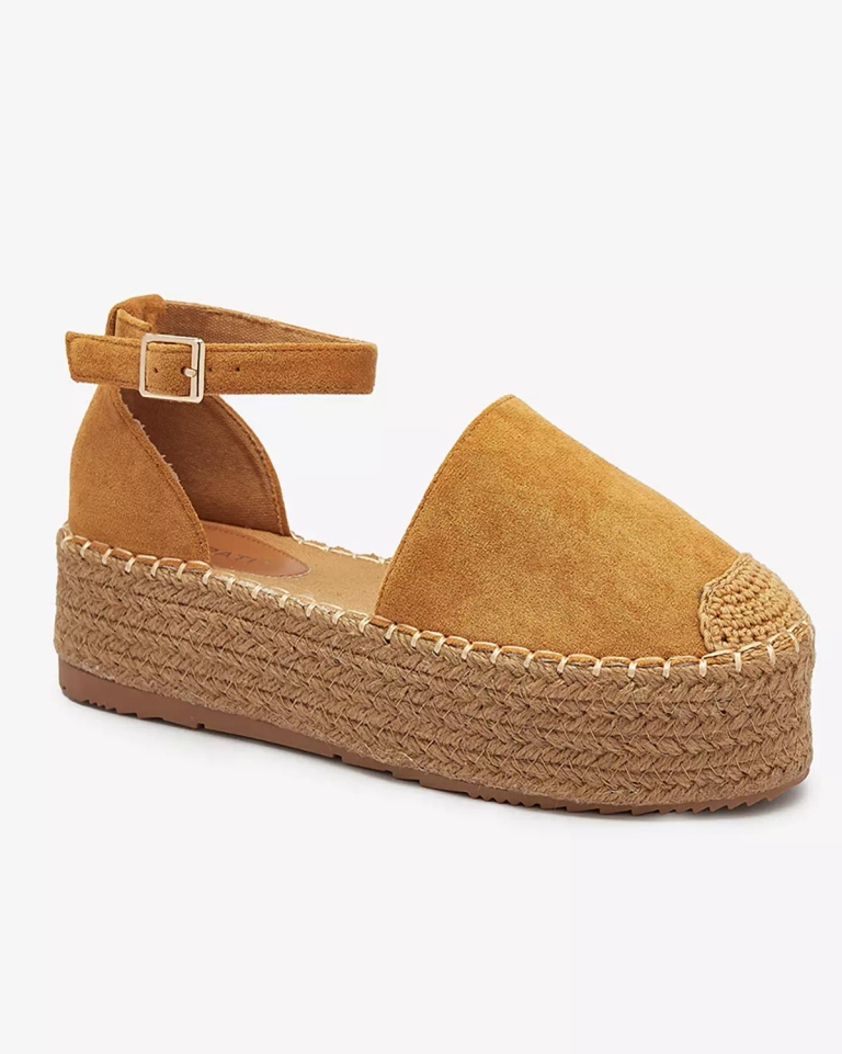 Camel dámské espadrilky Avos- Obuv