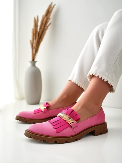 Royalfashion Dámské ekokožené mokasíny Mare Nostrum