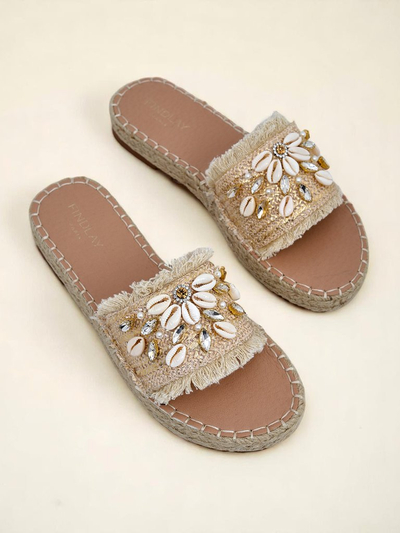 Royalfashion Dámské sandály s mušlemi Sandy