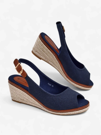 Royalfashion Dámské wedge sandály s otevřenou špičkou Tafenis