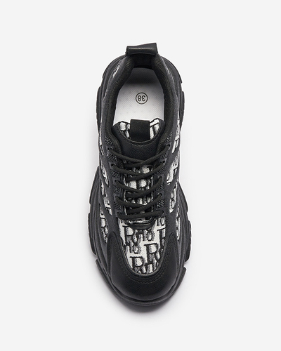 Чорні жіночі спортивні кеди Zefodas- Footwear