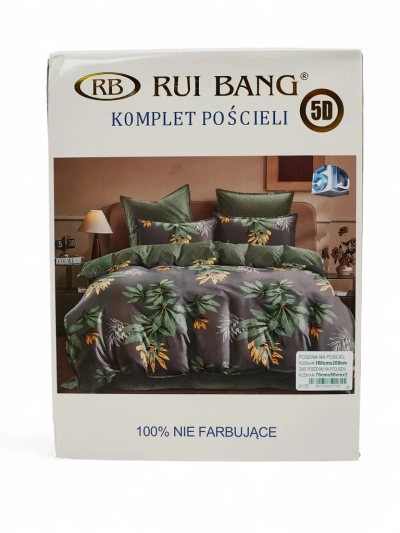 Royalfashion Vzorované povlečení 180x200 sada 3 DÍLNÁ