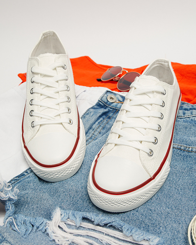 Жіночі біло-зелені кросівки Noenoes - Взуття