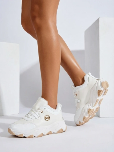 Royalfashion Dámské zateplené tenisky Caroz