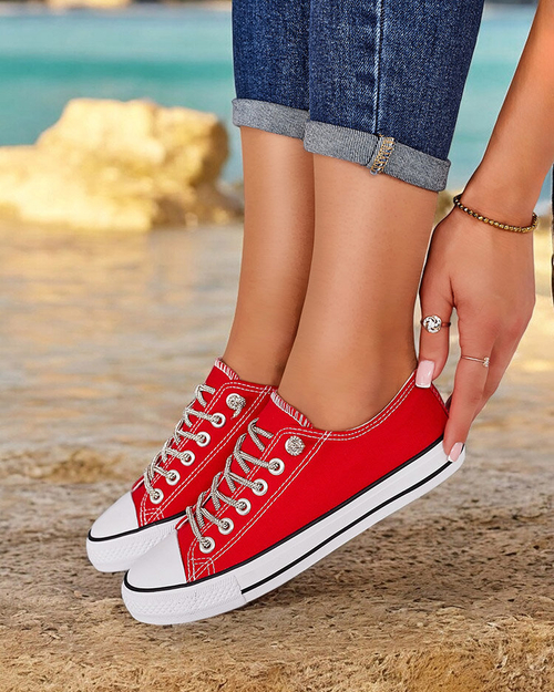 Royalfashion Жіночі кросівки з декоративними шнурками Timi