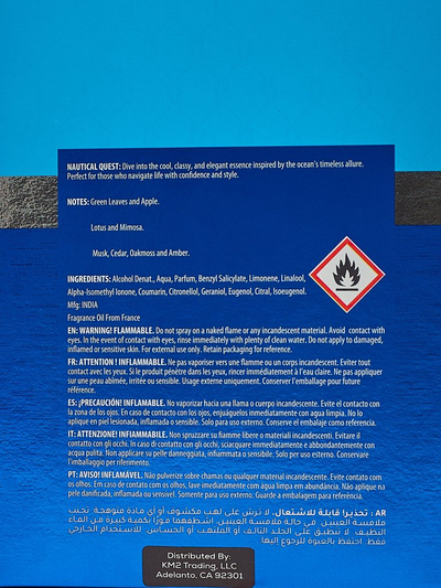 Inspirovaná parfémovaná voda pro muže Nautical Quest