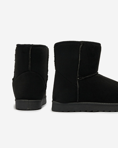 Royalfashion Dámské boty a'la snow boots v černé barvě Aener