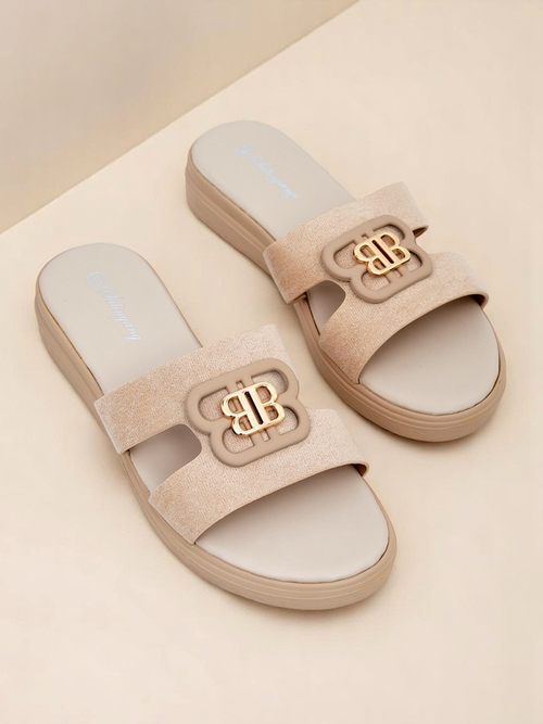 Royalfashion Жіночі шльопанці на плоскій підошві ChicStep