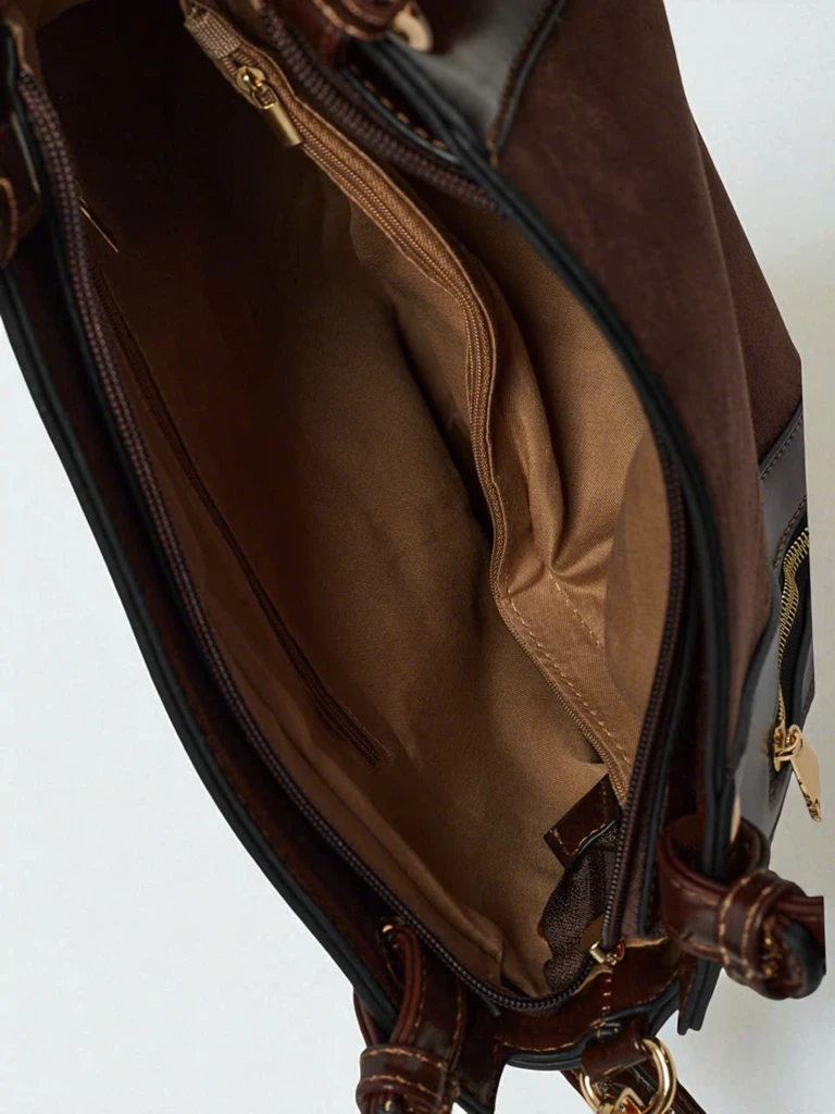 Dámská shopper kabelka z eko kůže Silent Raven