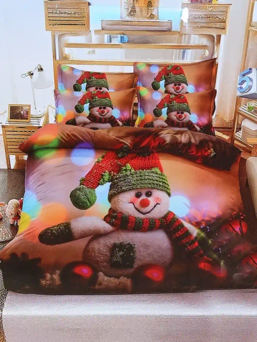 Royalfashion Різдвяний комплект постільної білизни 160x200 повний 3-ЧАСТИНИ