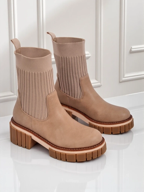 Жіночі ботильйони на підборах зі штучної шкіри Ivy Storm