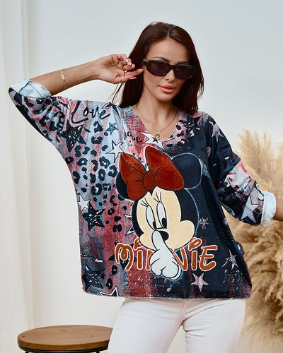 Жіноча блузка з принтом Royalfashion