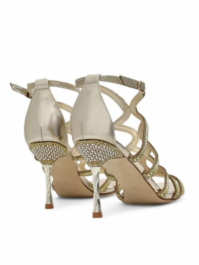 Royalfashion Жіночі стилетто сандалі з блискітками Aurelia Regalis