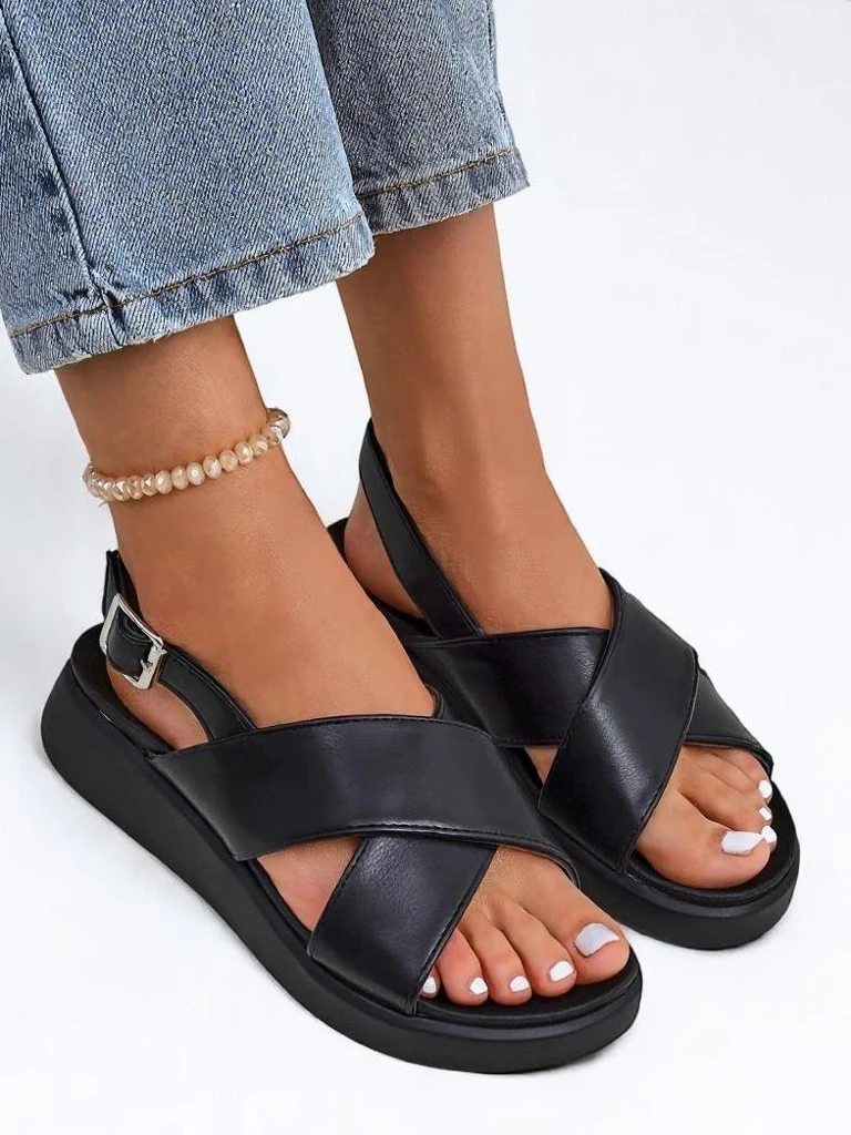 Royalfashion Dámské sandály na silnější podrážce Riva Star