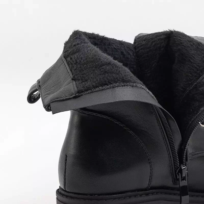 OUTLET Чорні високі жіночі черевики Cerviel - Взуття