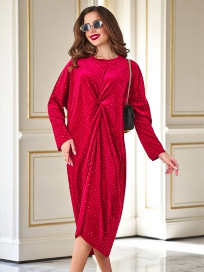Royalfashion Dámské šaty se sklady